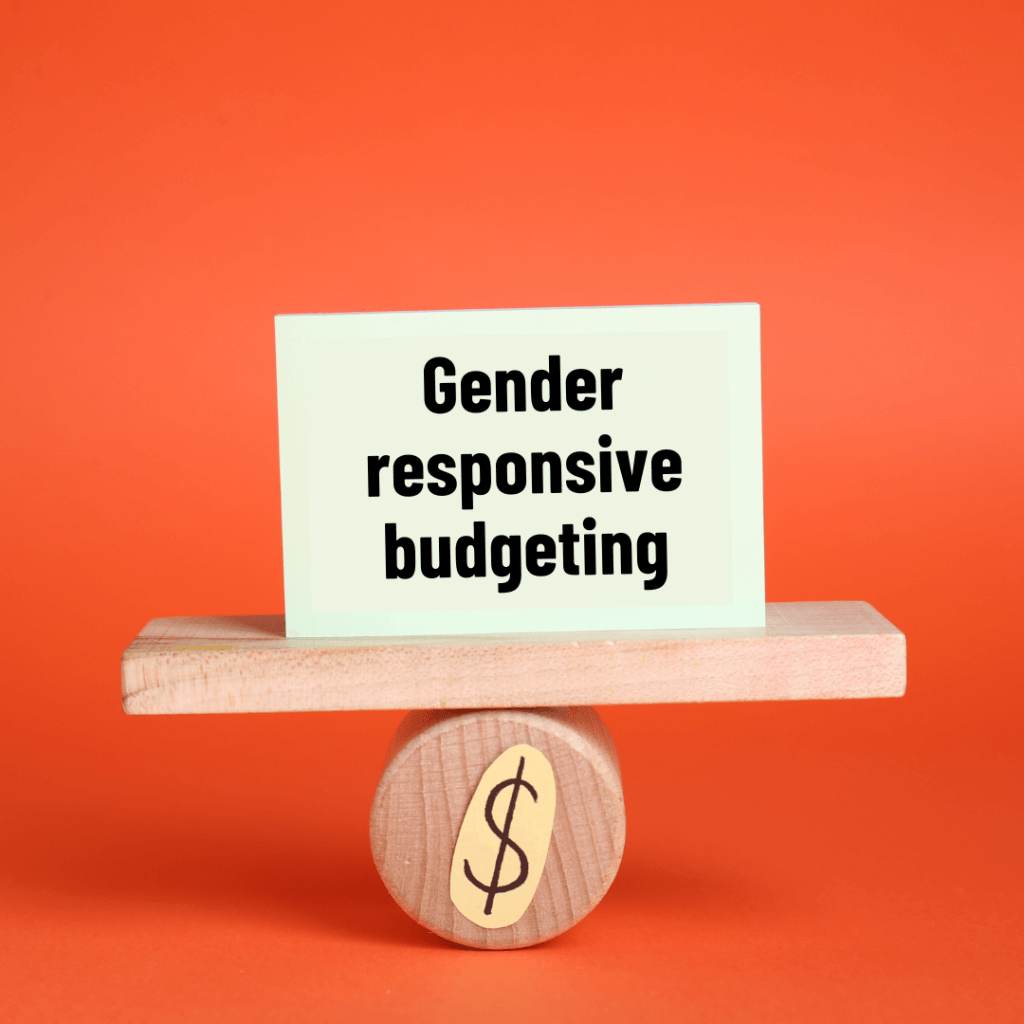 Gender responsive budgeting is essential to achieving gender equality.
