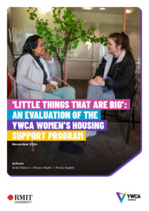 "Little things that are big" An evaluation of the YWCA Women's Housing SUpport Program cover thumbnail