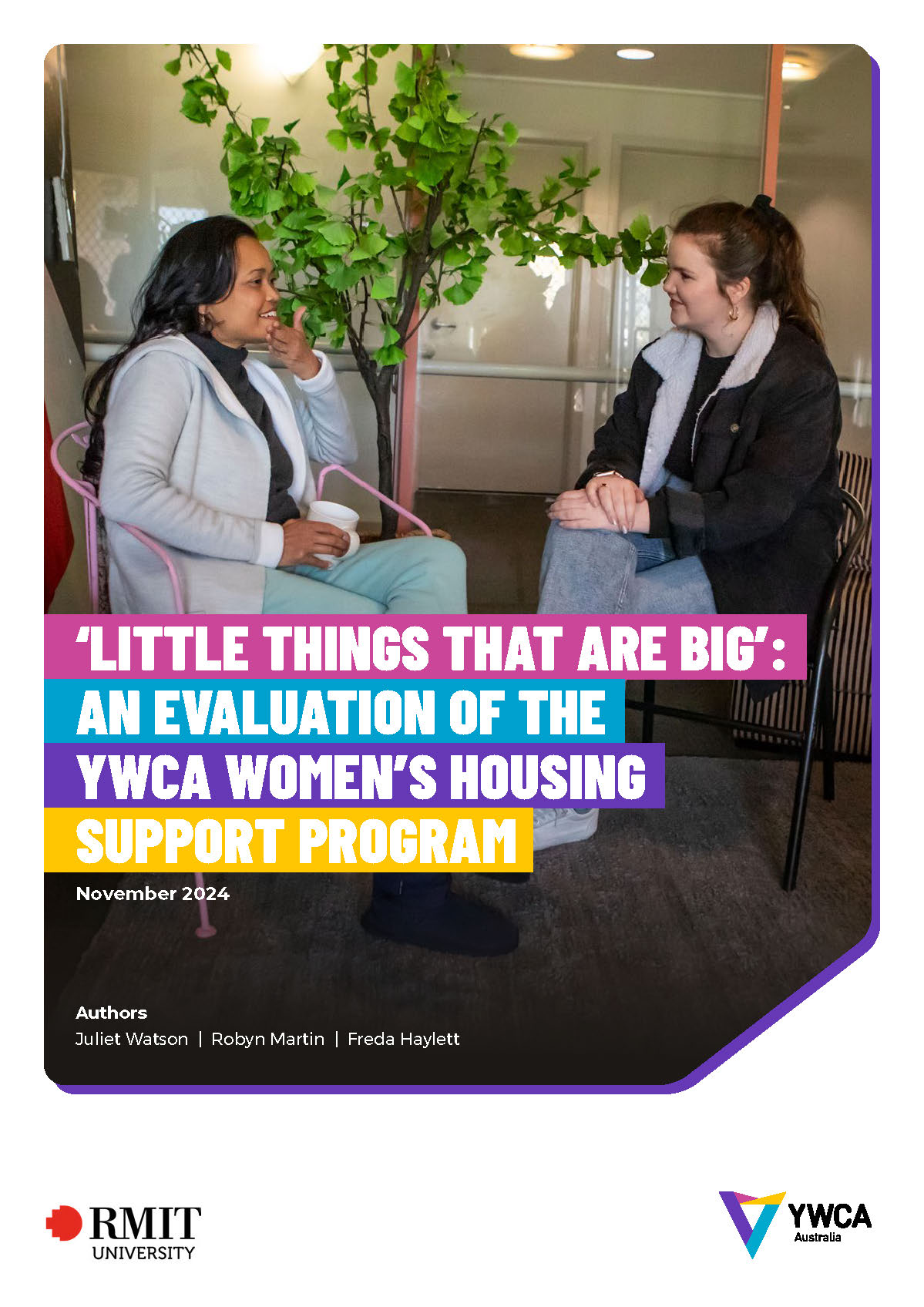 “Little things that are big - An Evaluation of the YWCA's Women's Housing Support Program_Page_01