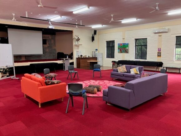 Auditorium discussion group