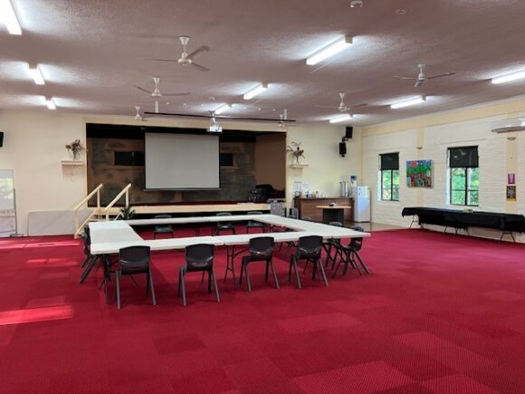 Auditorium setup square meeting