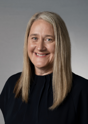 Corporate head shot of Joanna Mallon