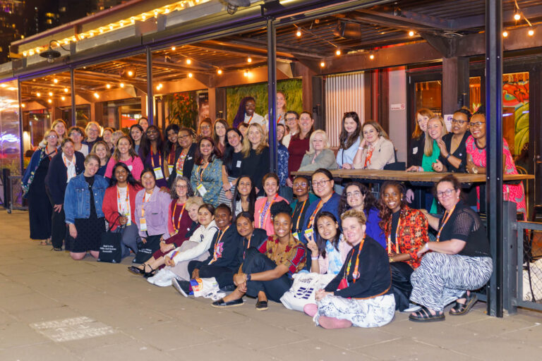 Members of YWCA from around the world at Naarm networking event